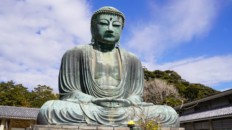 The "Big Buddha" at Kamakura's Kotoku-in Temple